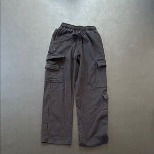 Garage Black Cargo Pants - XS